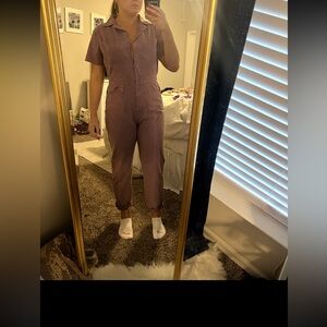 NEW button up jumpsuit